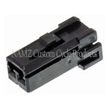 Picture of NAMZ AMP Multilock 2-Position Female Wire Plug Housing HD 73152-96BK