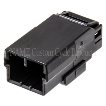Picture of NAMZ AMP Multilock 3-Position Male Wire Cap Housing HD 73103-96BK