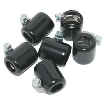 Picture of NAMZ Fuel Line Hose Clamps 1-4-5-16in- ID Black 6 Pack