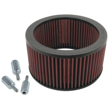 Picture of S&S Cycle Super E-G Carbs High Flow Air Filter Kit w- Spacers For S&S Teardrop Air Cleaner