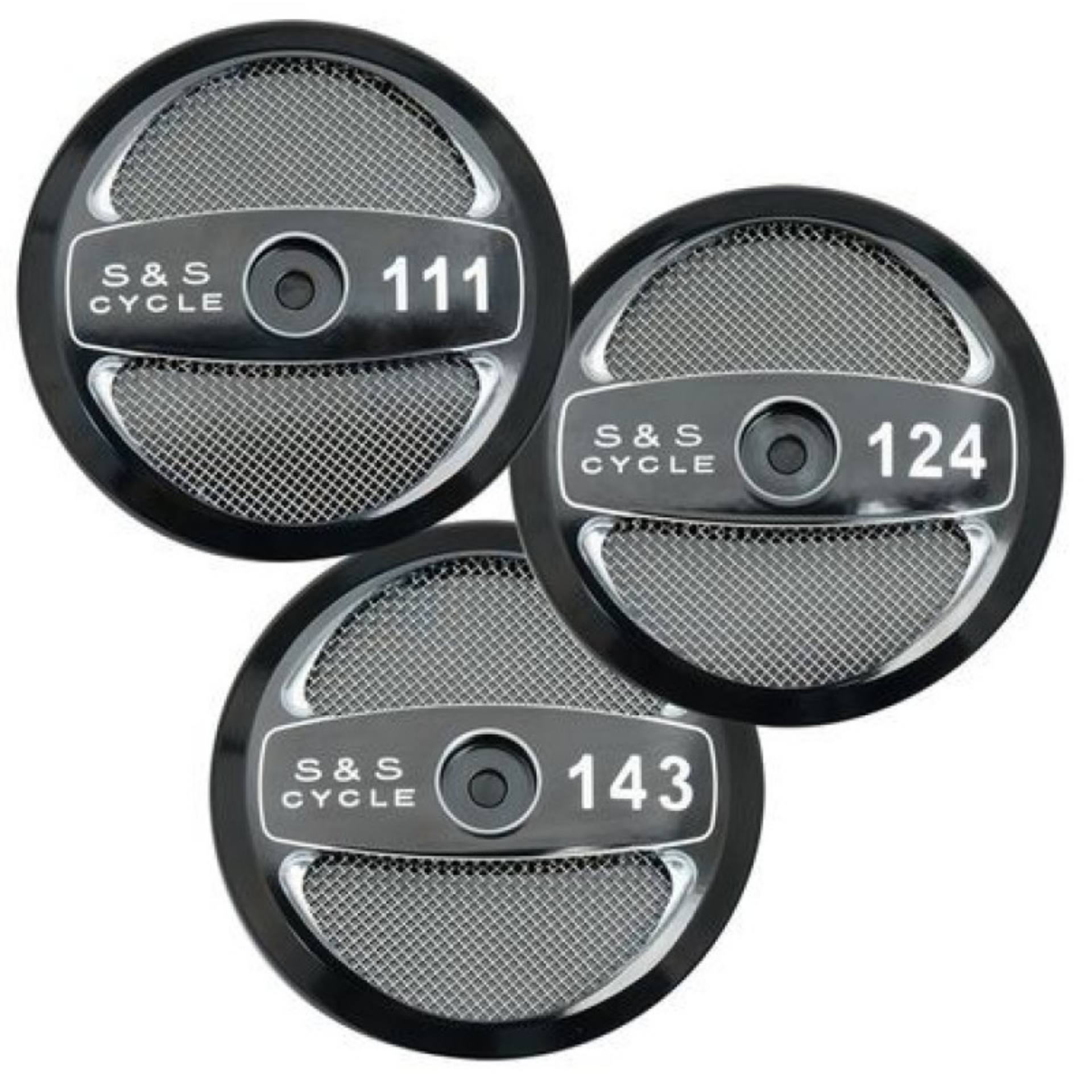 Picture of S&S Cycle 124in Air Cleaner Cover - Gloss Black