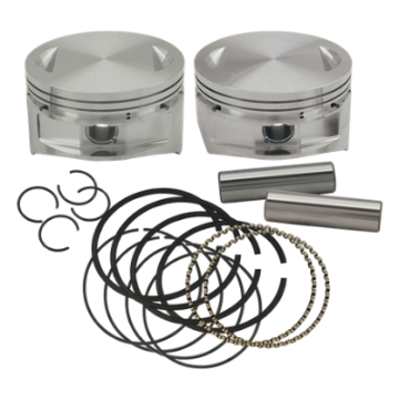 Picture of S&S Cycle 84-99 BT 4in x 4-1-2in Piston Set - -020in