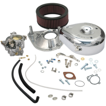 Picture of S&S Cycle 36-84 BT Models Super E Partial Carburetor Kit w-o Manifold & Mounting Hardware