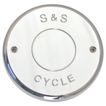 Picture of S&S Cycle 14-16 Indian Touring Models Nostalgic Chrome Billet Cover For S&S Air Cleaners