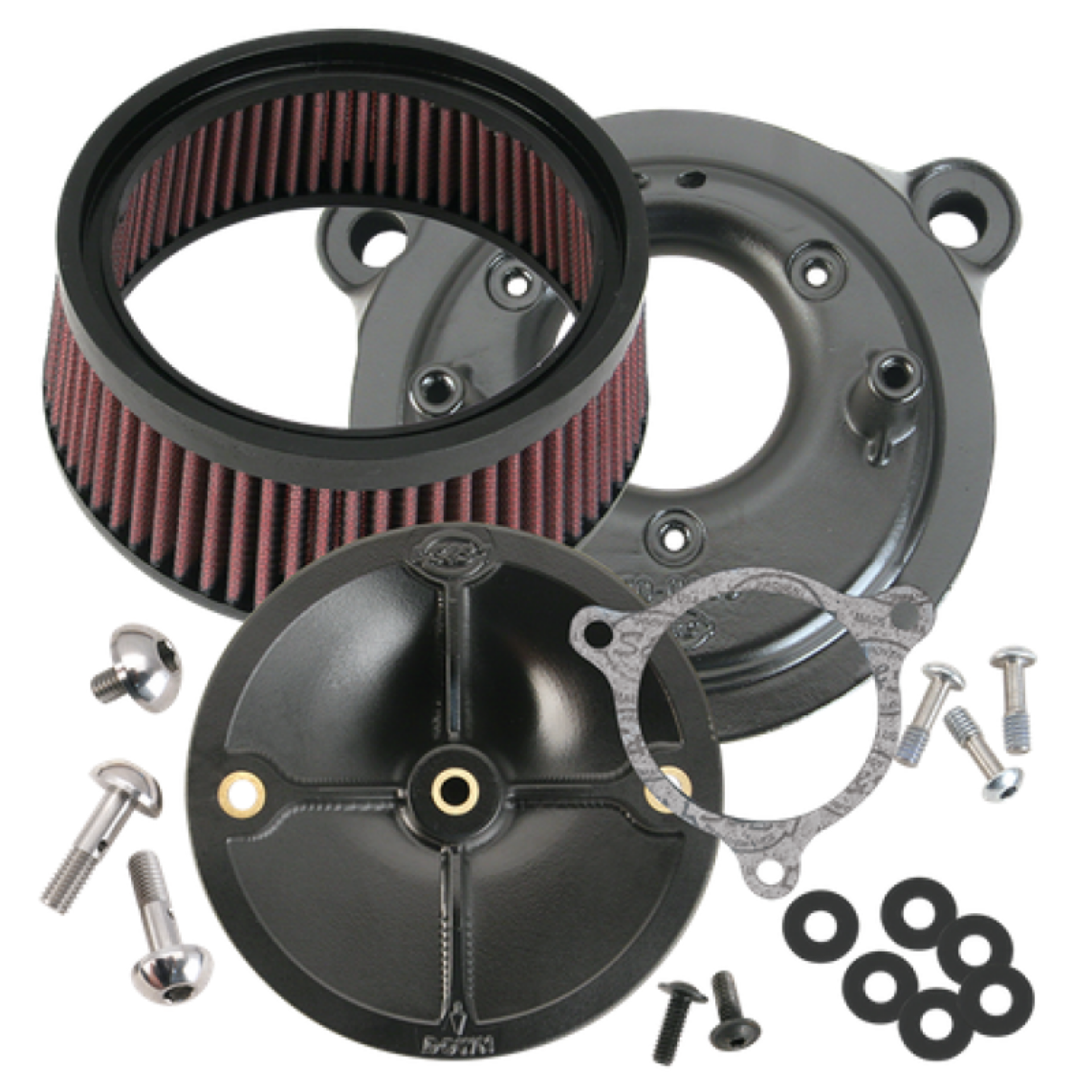 Picture of S&S Cycle 08-16 Tri-Glide & CVO Models Stealth Air Cleaner Kit w-o Cover