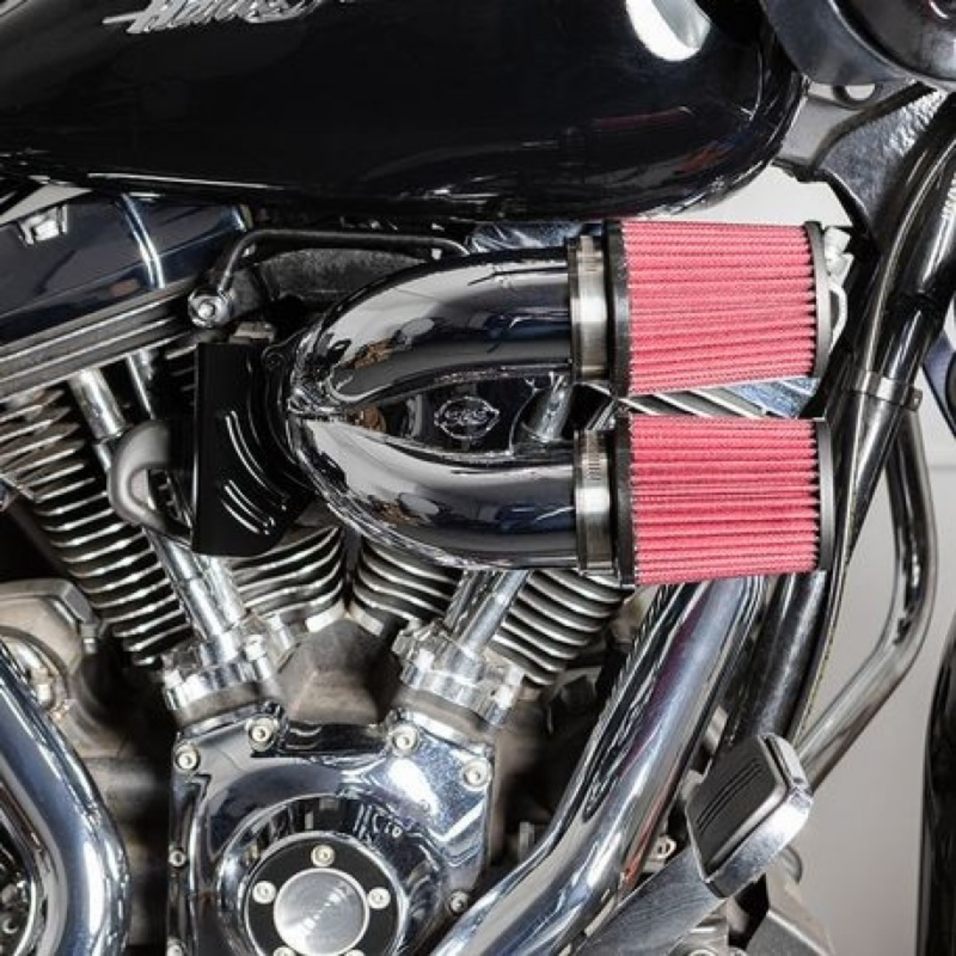 Picture of S&S Cycle 08-16 Touring Intake Runner Induction Kit - Chrome