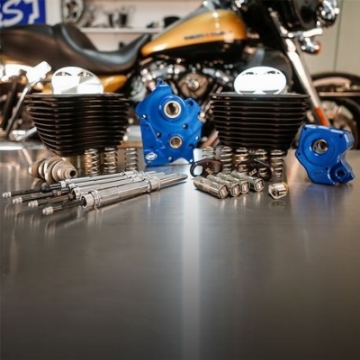 Picture of S&S Cycle 2017 M8 Models 128in Oil Cooled Power Pack w- Chrome Pushrod Tubes w-o Highlight