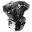 Picture of S&S Cycle 06-17 Dyna T124 Black Edition Long Block Engine - Wrinkle Black