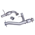 Picture of BBK 97-03 Ford F-150 4-6L-5-4L Short Mid Y Pipe w-Catalytic Converters