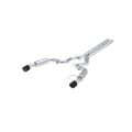Picture of MBRP 2024 Ford Mustang GT S650, 5-0L Cat-Back Dual Split Rear with Carbon Fiber Tips, Race Version