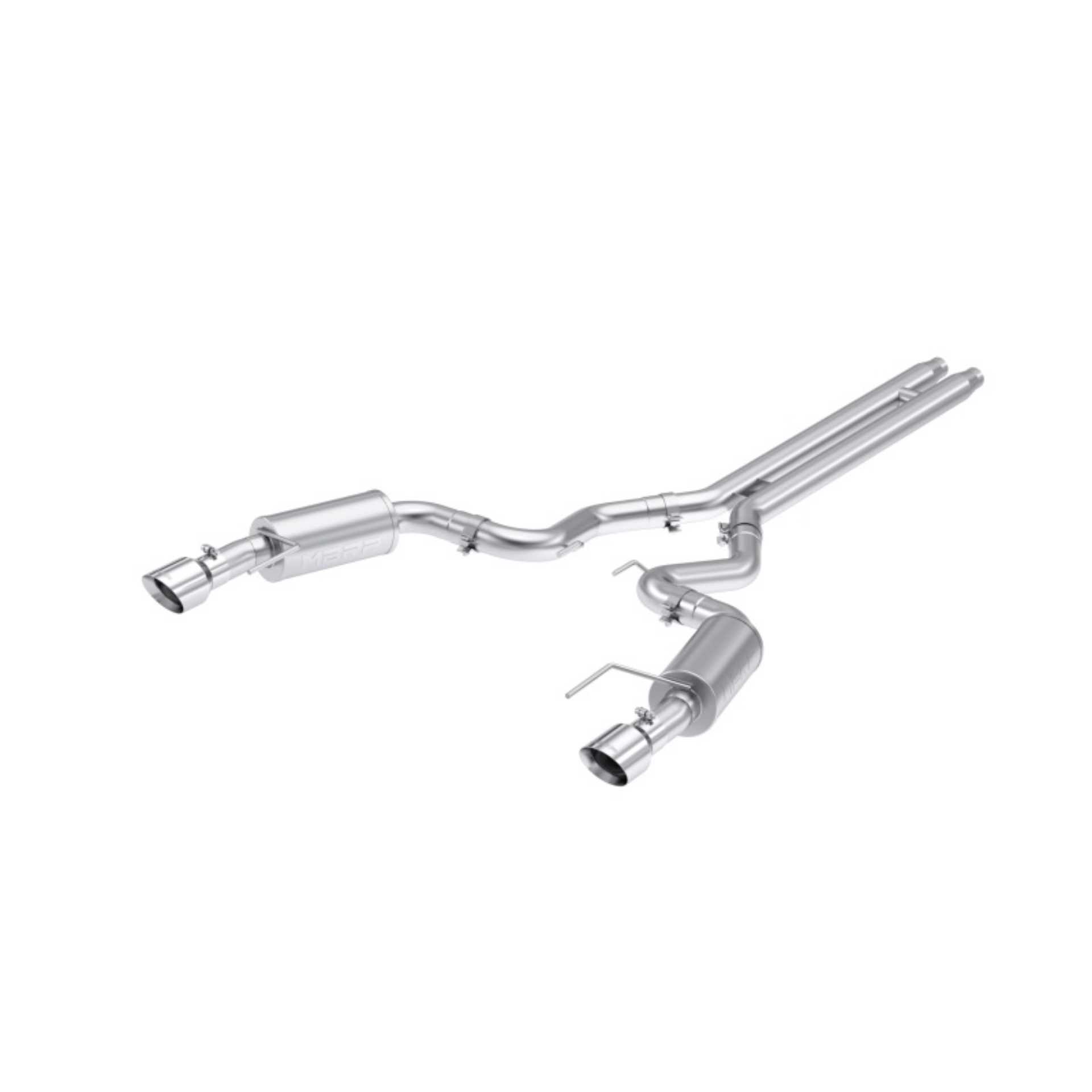 Picture of MBRP 2024 Ford Mustang GT S650, 5-0 Aluminized Steel 3in Cat-Back Dual Split Rear Street