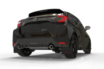 Picture of Rally Armor 20-26 Toyota GR Yaris Black Mud Flap w-Red Logo