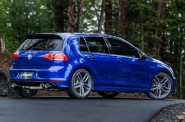 Picture of MBRP 15-19 VW Golf R 3 in Cat Back w- 4 in OD Quad Carbon Fiber Tips - T304