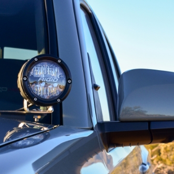 Picture of Rigid Industries 16-20 Toyota Tacoma A-Pillar Light Kit Incl- 4In 360-Series Drive