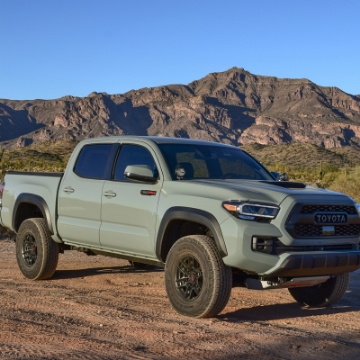 Picture of Rigid Industries 16-20 Toyota Tacoma A-Pillar Light Kit Incl- 4In 360-Series Drive