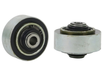 Picture of Whiteline 08-15 Mitsubishi Lancer Evolution Rear Control Arm Bushing Kit Upper Inner Rear Bushing