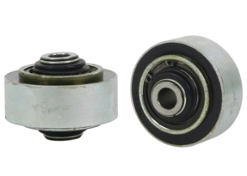 Picture of Whiteline 08-15 Mitsubishi Lancer Evolution Rear Control Arm Bushing Kit Upper Inner Rear Bushing
