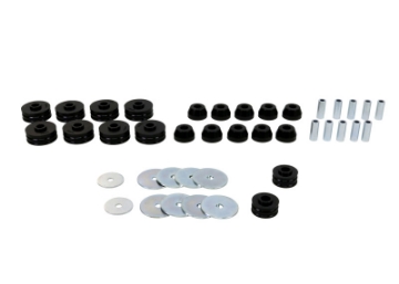 Picture of Whiteline 84-88 Toyota 4Runner Body Mount Bushing Assembly Kit - Front-Rear