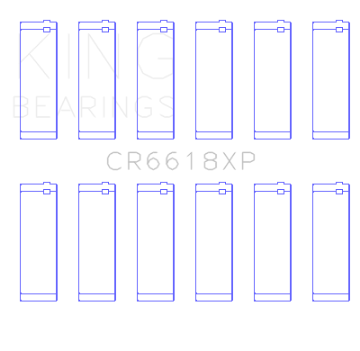 Picture of King Engine Bearings Chevrolet 200-229ci XP Series Connecting Rod Bearing Set - STDX Size
