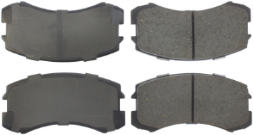 Picture of StopTech 02-07 Mitsubishi Lancer Street Select Brake Pads - Rear
