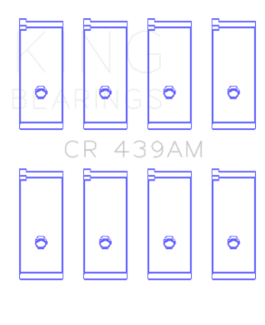 Picture of King Honda A18A1-A20A1-B20A3-BS1-ES-ET1-2 Connecting Rod Bearing Set - 0-5 Oversized