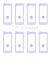 Picture of King Honda A18A1-A20A1-B20A3-BS1-ES-ET1-2 Connecting Rod Bearing Set - 1-00 Oversized