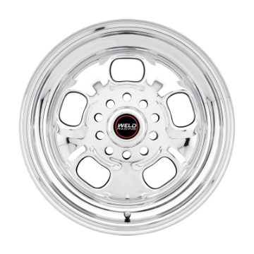 Picture of Weld Rodlite 15x5 - 5x4-5 & 5x4-75 BP - 3-5in- BS Polished Wheel - Non-Beadlock