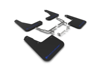 Picture of Rally Armor 19-25 Ford Focus ST MK4 Black UR Mud Flap w-Blue Logo