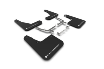 Picture of Rally Armor 19-25 Ford Focus ST MK4 Black UR Mud Flap w-White Logo