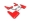 Picture of Rally Armor 19-25 Ford Focus ST MK4 Red UR Mud Flap w-White Logo