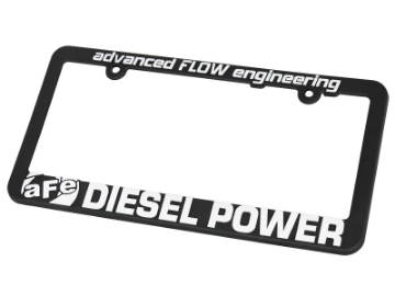 Picture of aFe POWER Diesel Performance License Plate Frame