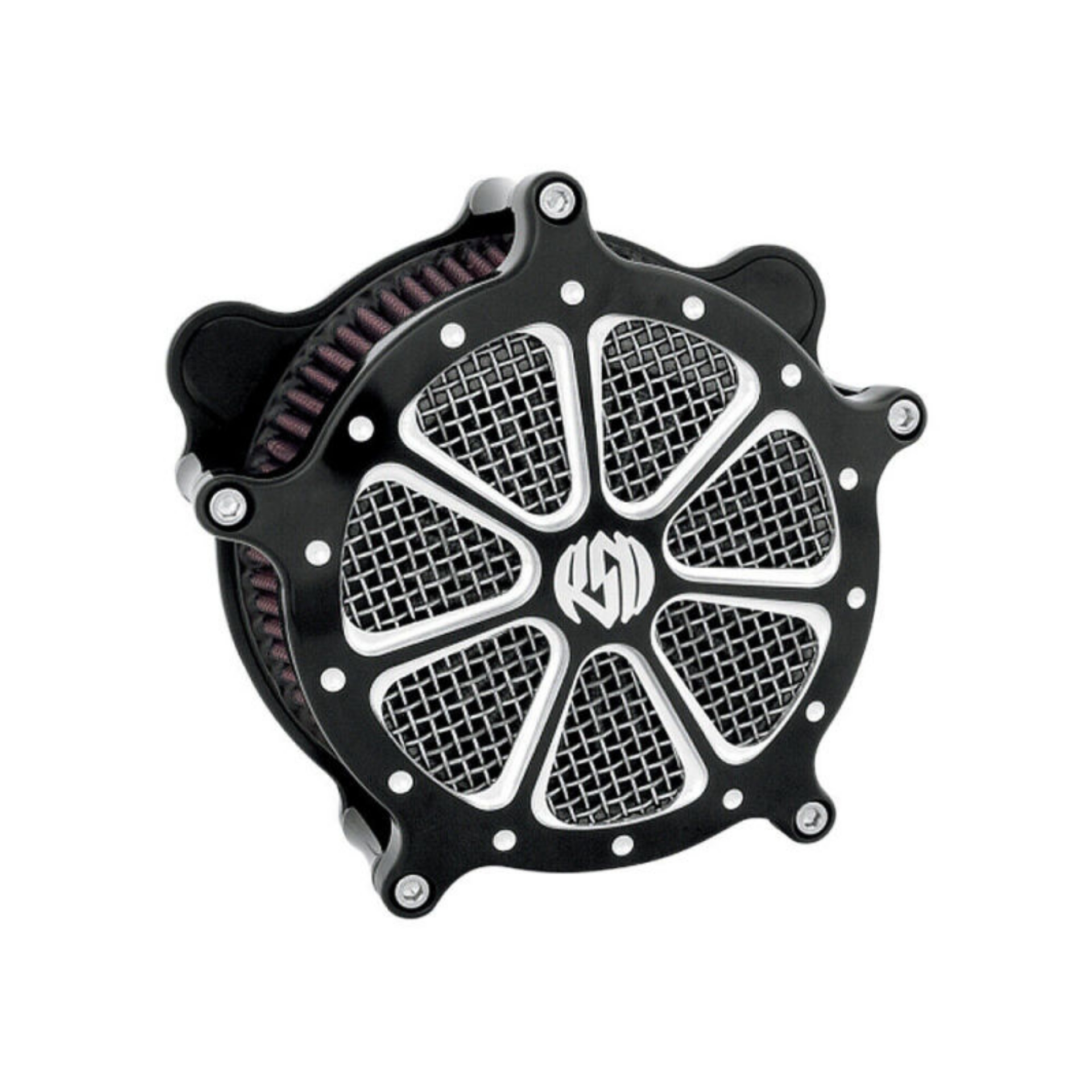 Picture of Roland Sands Design Venturi Air Cleaner Speed 7 - Contrast Cut