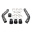 Picture of Wehrli 19-23 Dodge Cummins 6-7L Stage 1 High Flow Intake Bundle Kit - WCFab Grey