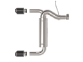 Picture of aFe Vulcan 3in 304 SS Axle-Back Exhaust 2021 Ford Bronco L4-2-3L t-V6-2-7L tt w- Carbon Tips