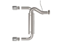 Picture of aFe Vulcan 3in 304 SS Axle-Back Exhaust 2021 Ford Bronco L4-2-3L t-V6-2-7L tt w- Polished Tips