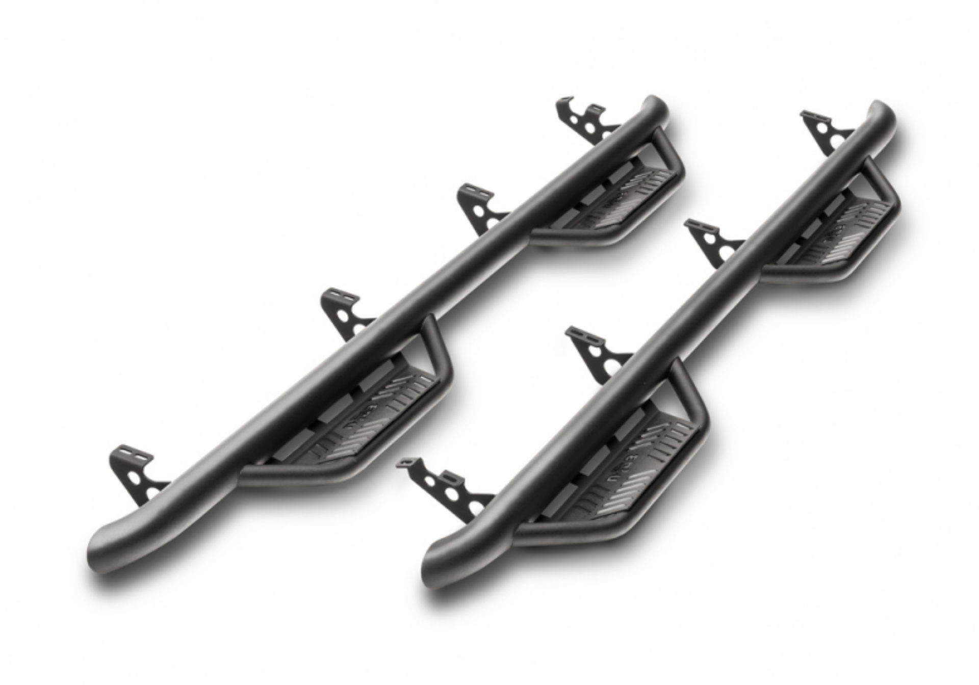 Picture of N-Fab 20-21 GM Silverado-Sierra 2500 & 3500 Cab Length Podium LG Step System