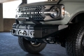 Picture of DV8 Offroad Bull Bar Add-On For DV8 Ford Bronco Bumpers - Fits 13in Elite Series Light Bar