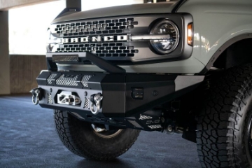 Picture of DV8 Offroad Bull Bar Add-On For DV8 Ford Bronco Bumpers - Fits 13in Elite Series Light Bar