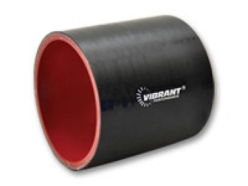 Picture of Vibrant 4-25in I-D- x 3in Long Gloss Black Silicone Hose Coupling