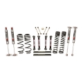 Picture of Skyjacker 97-02 Jeep TJ 4in Dual Rate Long Travel Front-Rear Kit w- M95 Monotube Shocks