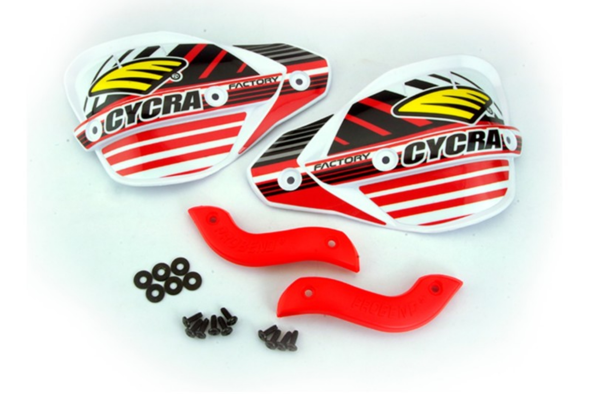 Picture of Cycra Factory Enduro Hanshield - Red