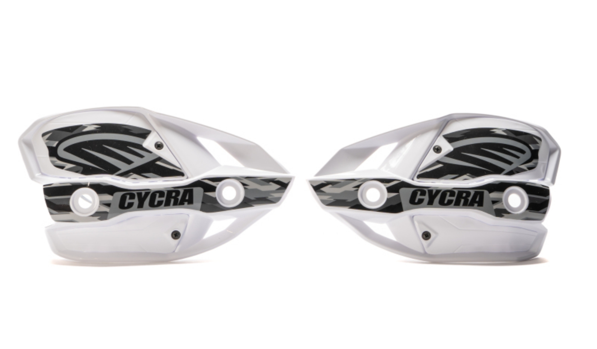 Picture of Cycra Probend Special Ed- CRM Ultra Hand Shields w-Covers - White