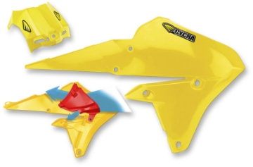 Picture of Cycra 14-18 Yamaha YZ250F-YZ450F-WR-FX Powerflow Intake Radiator Shrouds - Lightning Gold