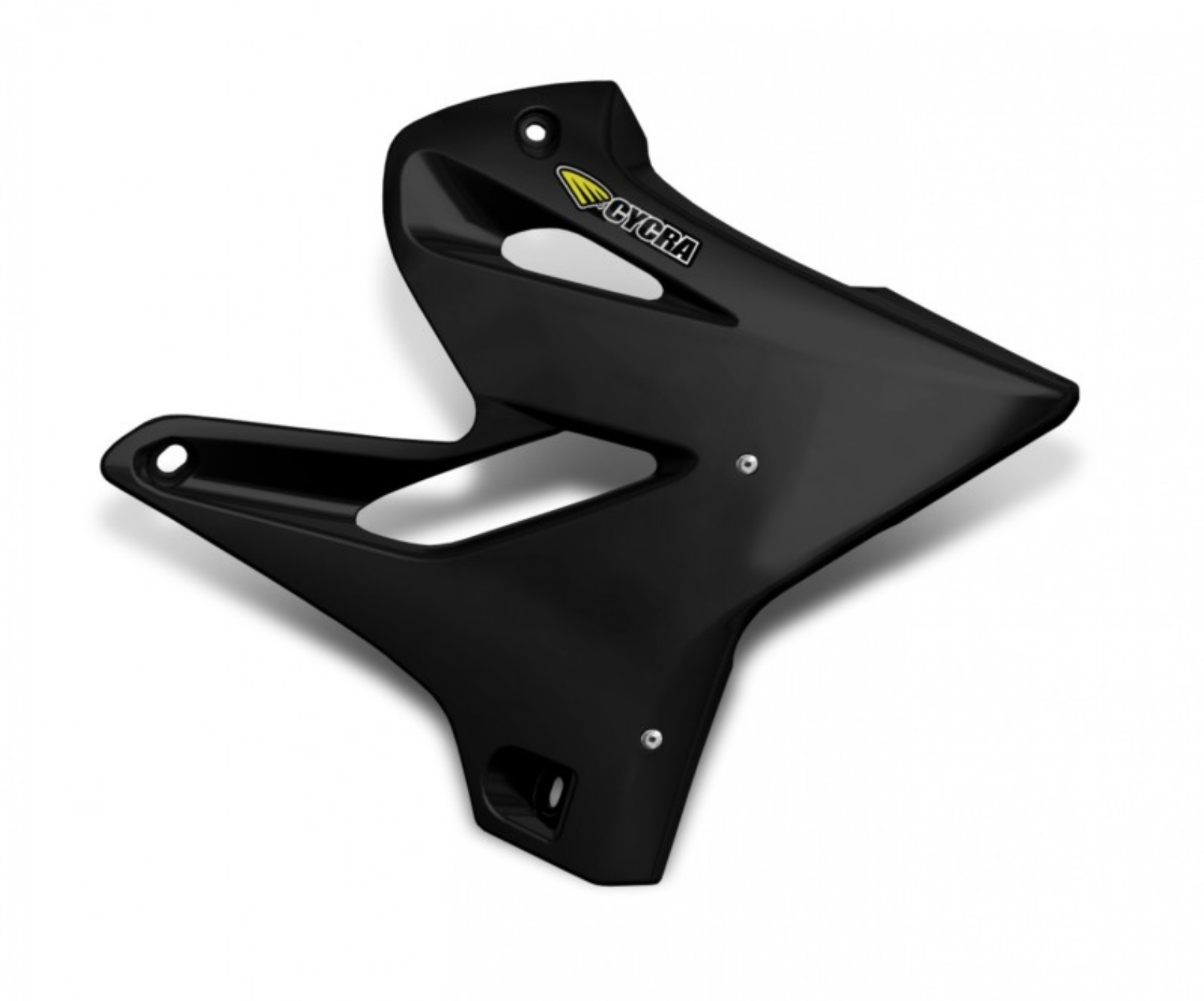 Picture of Cycra 05-21 Yamaha YZ125 Powerflow Radiator Shrouds - Black