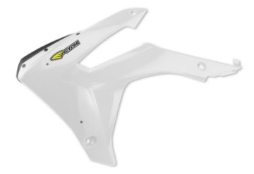 Picture of Cycra 14-17 Honda CRF250R Powerflow Radiator Shrouds - Factory Ed- White