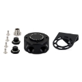 Picture of Mishimoto 3-4 - 16 Thread Remote Oil Filter Mount - Black