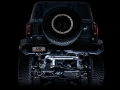 Picture of AWE Tuning 2021+ Ford Bronco 0FG Dual Rear Exit Exhaust w-Diamond Black Tips & Bash Guard