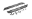 Picture of N-FAB 2021 Ford Bronco 4 Door Roan Running Boards - Textured Black