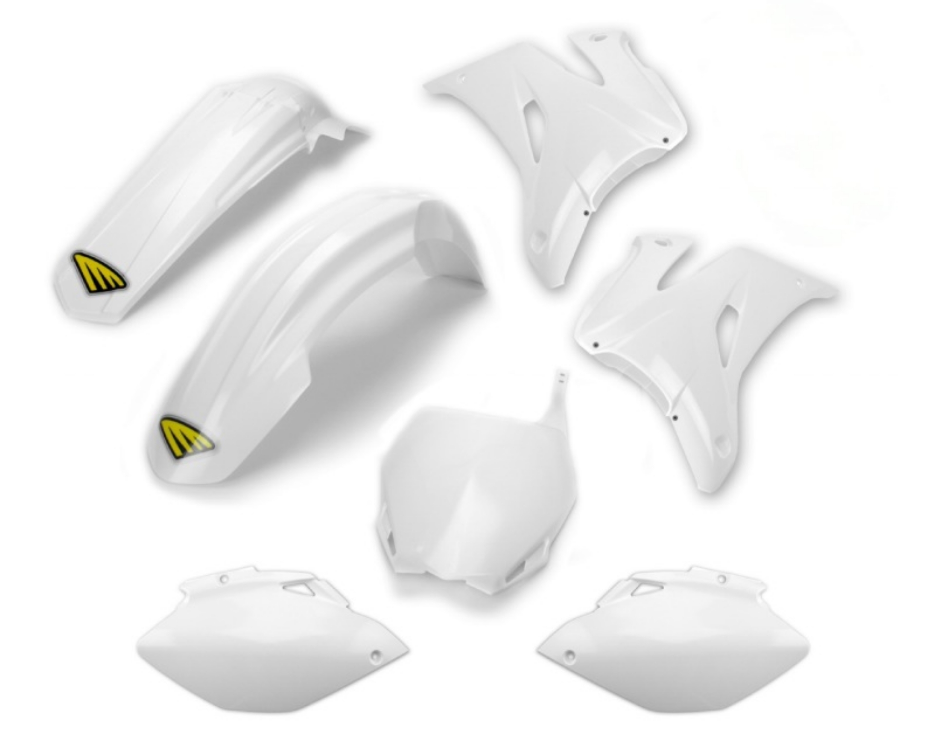 Picture of Cycra 06-09 Yamaha YZ250F Powerflow Body Kit - White