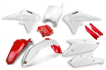 Picture of Cycra 14-18 Yamaha YZ250F-14-17 YZ450F Powerflow Body Kit - White-Red
